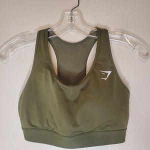 Gymshark Sports Bra Size S Green
